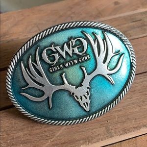 GWG Country Girl Montana Silversmith Buckle NWT